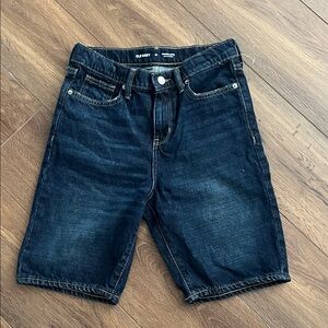 Old Navy Boy’s Dark Denim Jean Shorts size 14